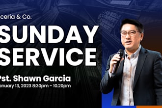 create online church flyer worship design for instagram facebook whatsapp