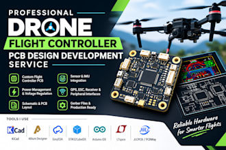 professional drone flight controller pcb design development service