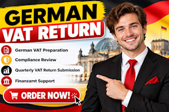 do german vat return compliance, vat registration, tax declaration for business