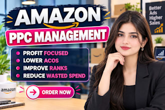 set up, manage, and optimize amazon PPC campaigns, amazon sponsored ads