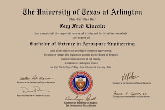 design transcripts, diploma, degree, award, college and custom certificates