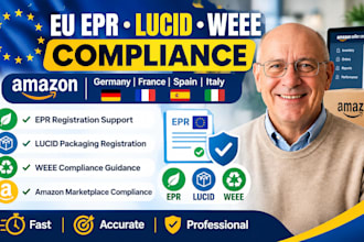 handle eu epr, lucid, weee registration and amazon marketplace compliance
