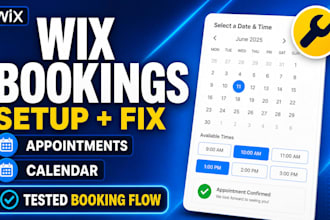fix wix booking appointment booking acuity scheduling dubsado fix wix calender