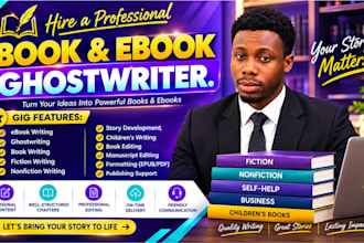 be your ghostwriter ebook writer ebook ghostwriter self help ebook memoir