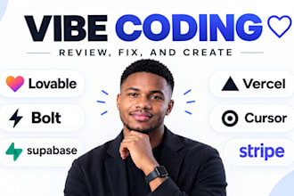 vibe coding deploy lovable replit bolt cursor stripe integration code