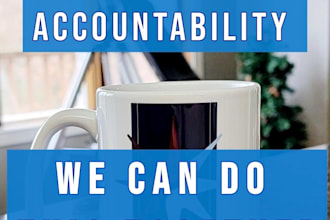 be your accountability partner or virtual body double