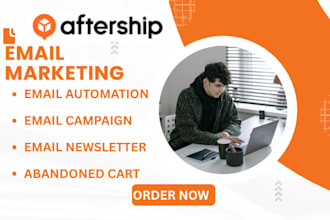 setup aftership email automation aftership email campaign email marketing
