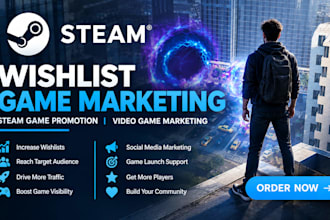 market your steam game, steam game marketing steam game promotion for indie game