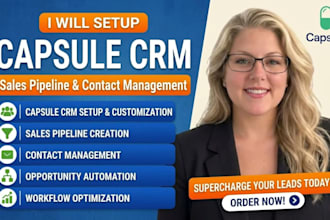 setup capsule crm sales pipeline contact management opportunity automation