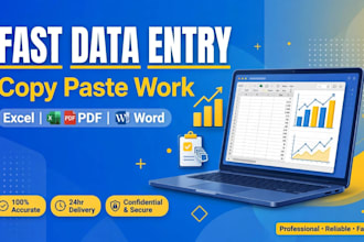 fast data entry and copy paste work