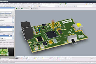 design circuit schematic, pcb layout, pcb design, hardware prototyping in altium