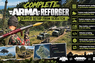 setup and optimize your arma reforger dedicated server with custom mods, weapon