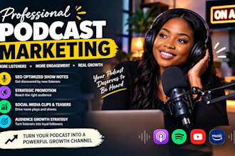 promote your podcast with spotify and apple podcast marketing