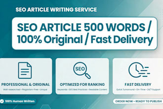 write original seo blog article in spanish and english