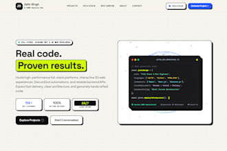 develop professional websites and mobile applications
