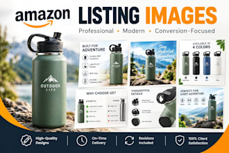 design professional amazon product listing images and infographics