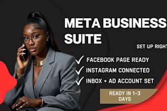 set up your facebook and instagram on meta business suite