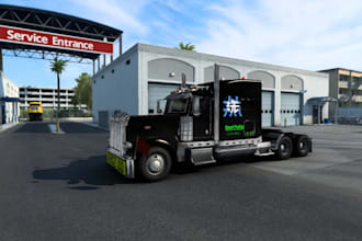create high quality custom ats ets2 truck skins, trailers and professional liver