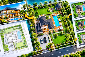 design site plans, plot layouts and permit drawings for building approval