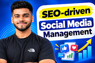 do SEO driven social media management that gets you found