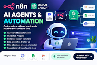 build n8n ai agents and ai automation workflows