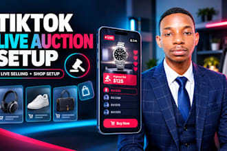 setup USA, UK, tiktok shop live auction, tiktok shop sales, product uploading