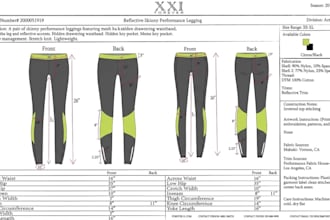 do activewear tech pack, leggings, sports bra, gymwear and clothing tech pack