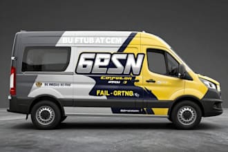 create van wrap design, vehicle wrap design, truck wrap, car wrap, trailer wrap
