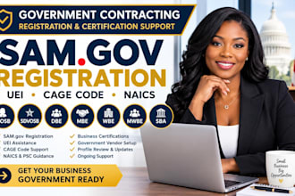do sam gov registration, uei, cage code, sba certification