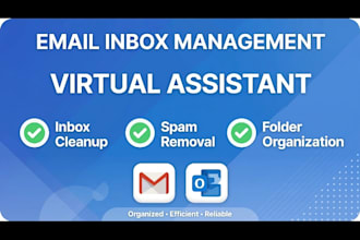 be your reliable virtual assistant for email management and data entry