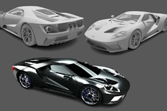 do 3d printable car models 3d vehicle designs car body kit stl file