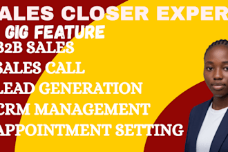 generate mca leads and set qualified appointments