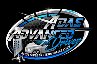 do a modern and professional adas logo