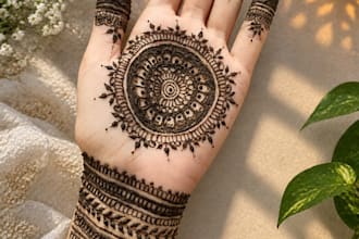 create custom mehendi patterns and mandala design guide