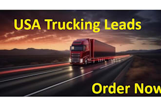 provide trucking insurance leads from fmcsa database