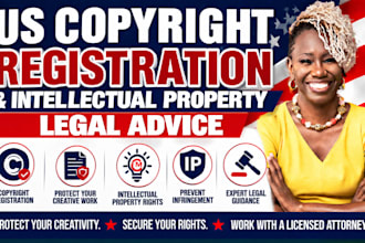 provide US copyright registration and intellectual property legal advice