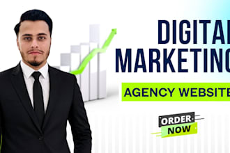 design digital marketing agency website