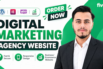design digital marketing agency website