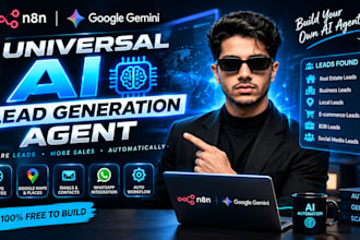 build a universal ai lead generation agent with n8n
