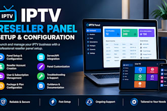 generate reseller panel, b1g, lion ott, mega ott, dream4k, strong8k,foxx, dino