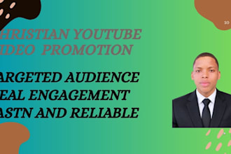 promote your christian youtube videos to a targeted christian audience
