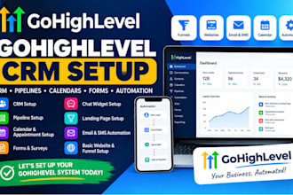 build gohighlevel forms, surveys and conversion funnels