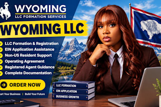 register wyoming llc and get ein for US and non US residents