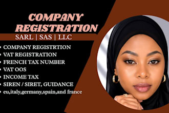 do company registration in eu, france, italy, germany and UK