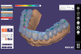 design michigan splint night guard in exocad