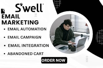 setup swell email automation swell email integration abandoned cart email