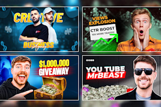 do youtube thumbnail, thumbnail, thumbnail design