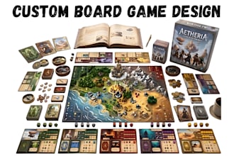 do custom board game design rulebook design game mechanics tabletop games