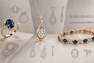 design rings, pendants, bracelets, earrings, and custom jewellery products