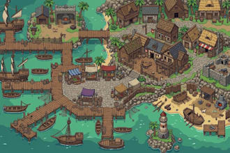create pixel art game background tileset tilemap environment rpg 8bit 16bit